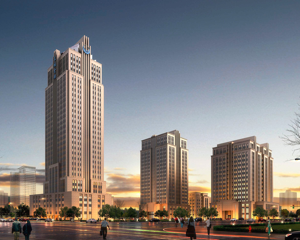 長(zhǎng)城金融工程項(xiàng)目　22萬(wàn)平方米